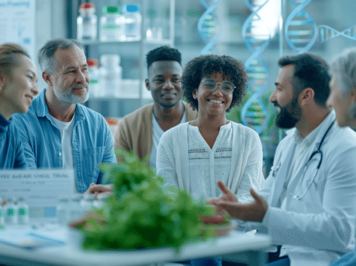 Global patients discussing herpes vaccine research 2026, HSV-2 updates, and Ayurvedic immune support with a doctor