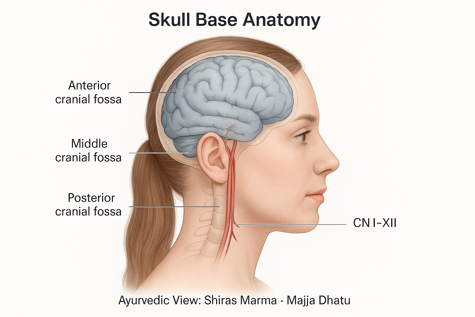 Anatomy of the skull base foundation of vital brain functions