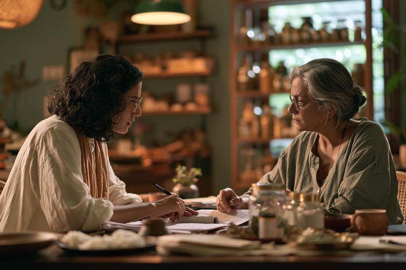 Ayurveda with chemotherapy targeted therapy or stem cell transplant
