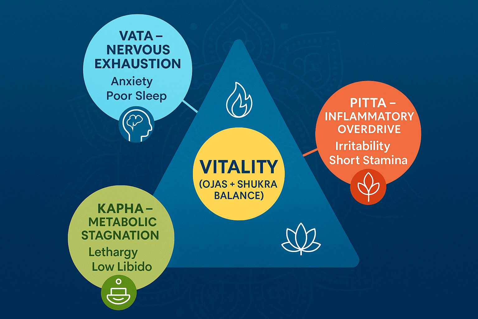 Why Men Lose Stamina And Confidence- Ayurvedic Solution 4 Ayurvedic interpretation dosha based understanding