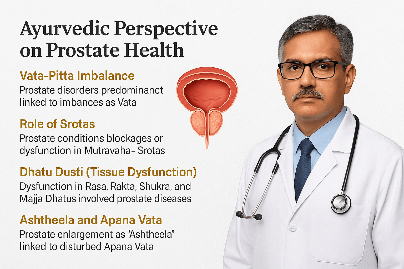 Ayurvedic perspective on prostate health