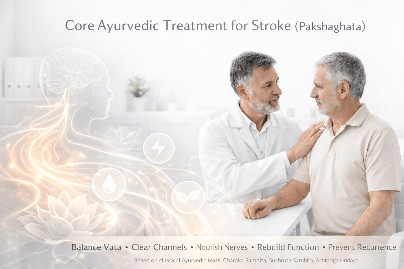 Stroke Cure In Ayurveda (Pakshaghata) 14 Ayurvedic treatment approaches