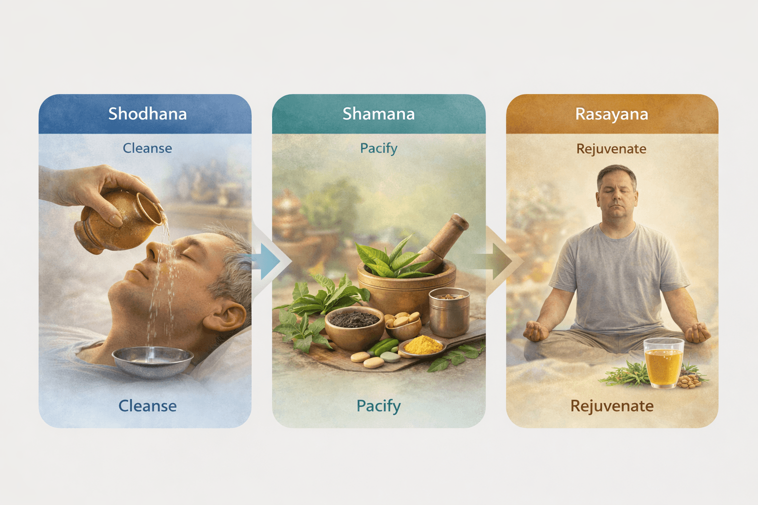 Ayurvedic treatment principles