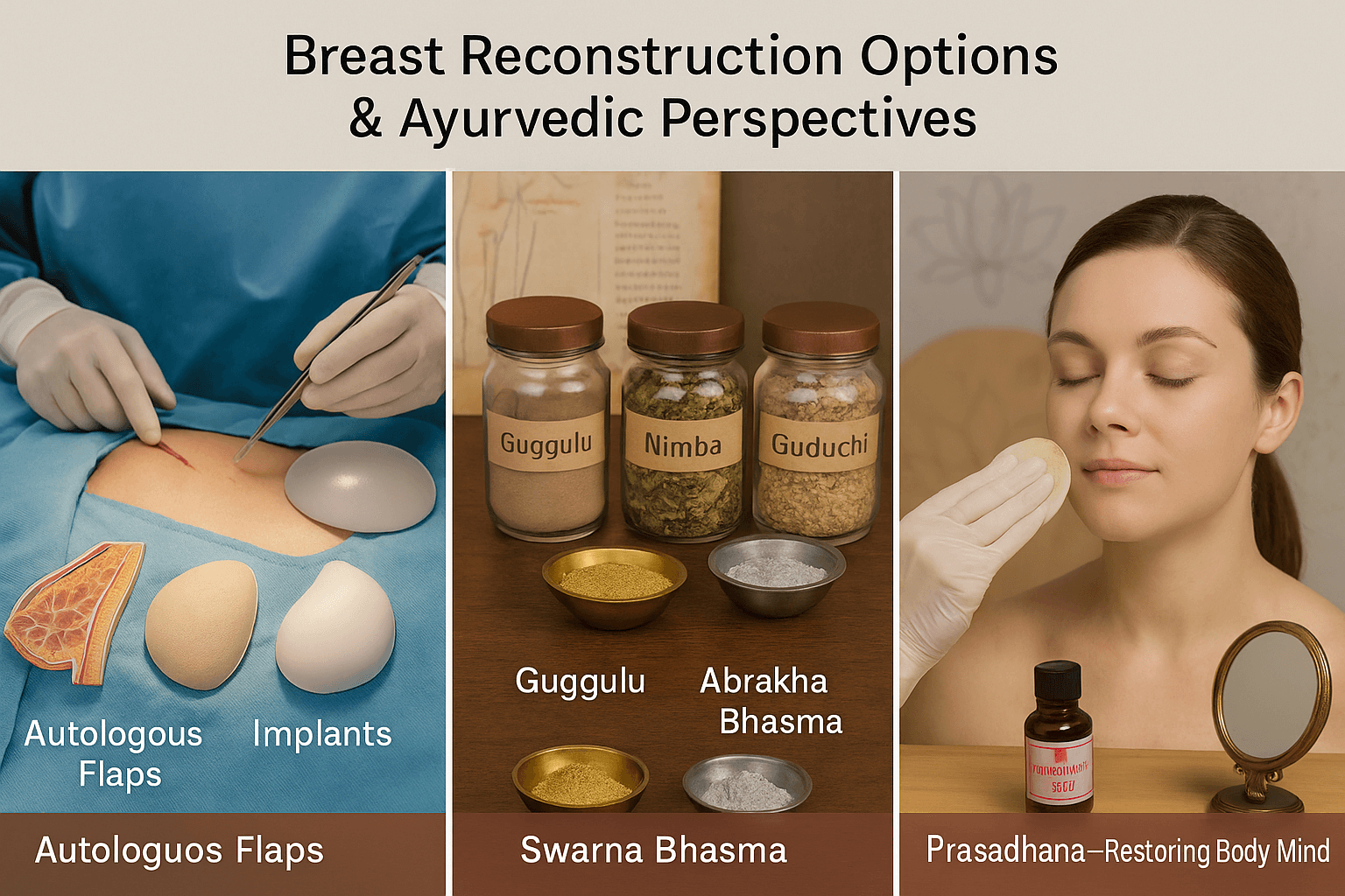 Oncoplastic And Breast Reconstruction With Ayurvedic Healing 5 Breast reconstruction options ayurvedic perspectives