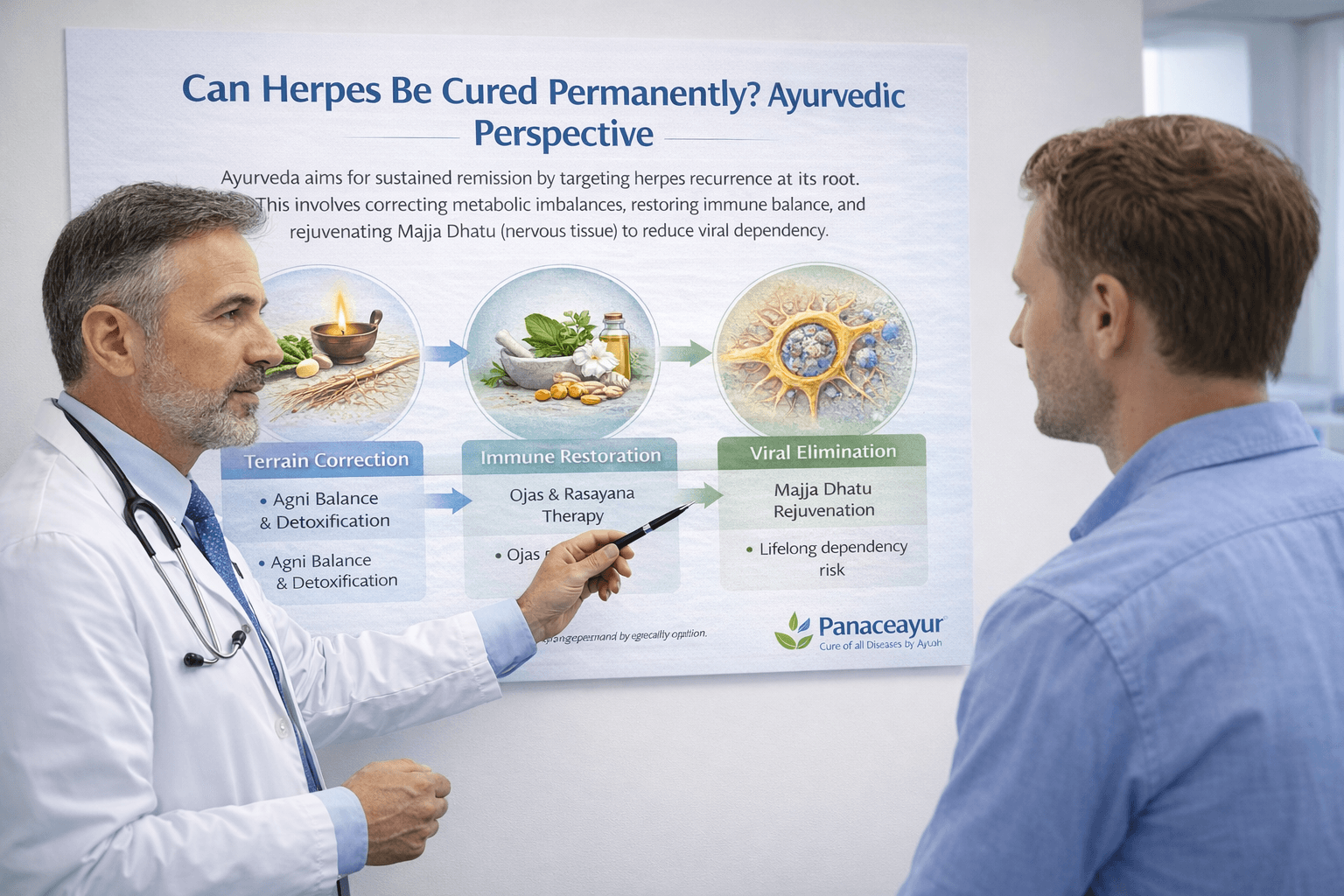 Ayurvedic Cure For Herpes- Root Cause Viral Elimination Explained 4 Can herpes be cured permanently ayurvedic perspective