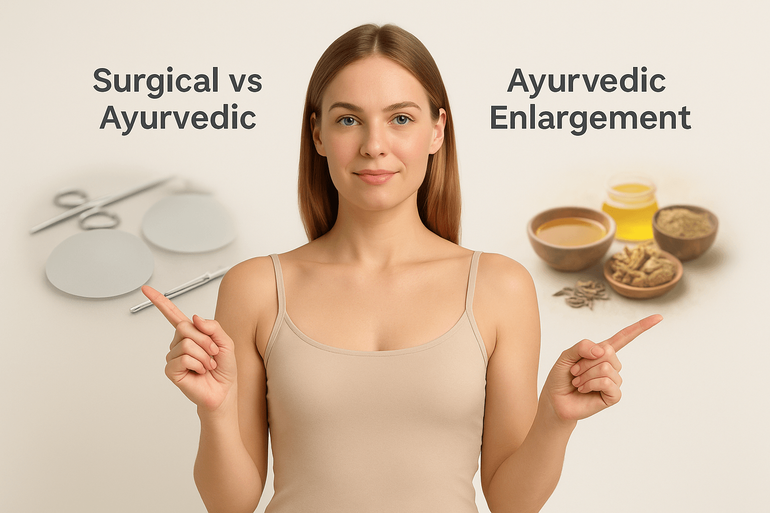 Ayurvedic Breast Enlargement Vs Surgery- Safe, Natural Choice 3 Categories of enlargement methods