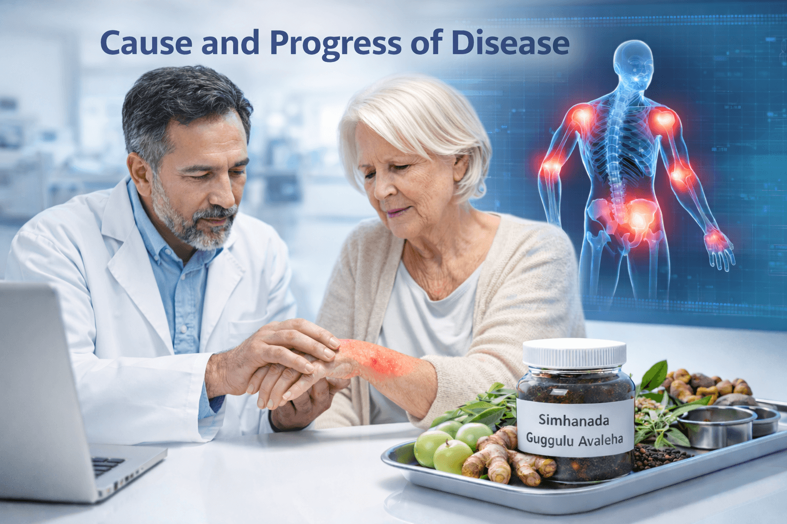 Cause and progress of disease