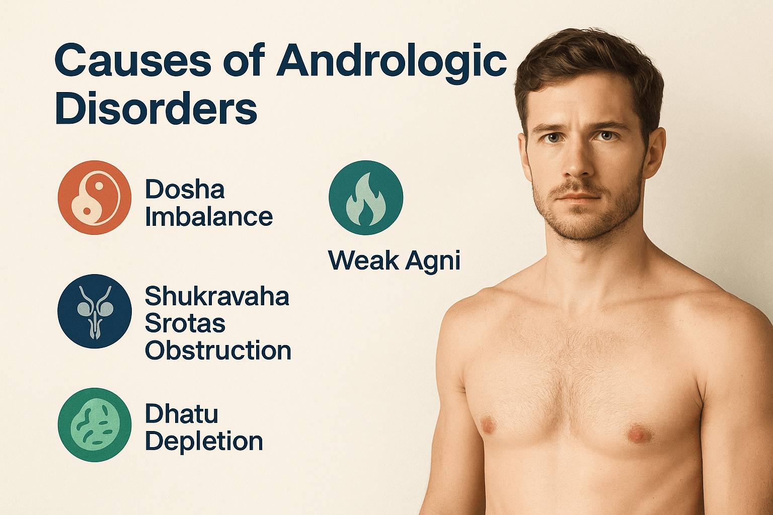 Causes of andrological disorders