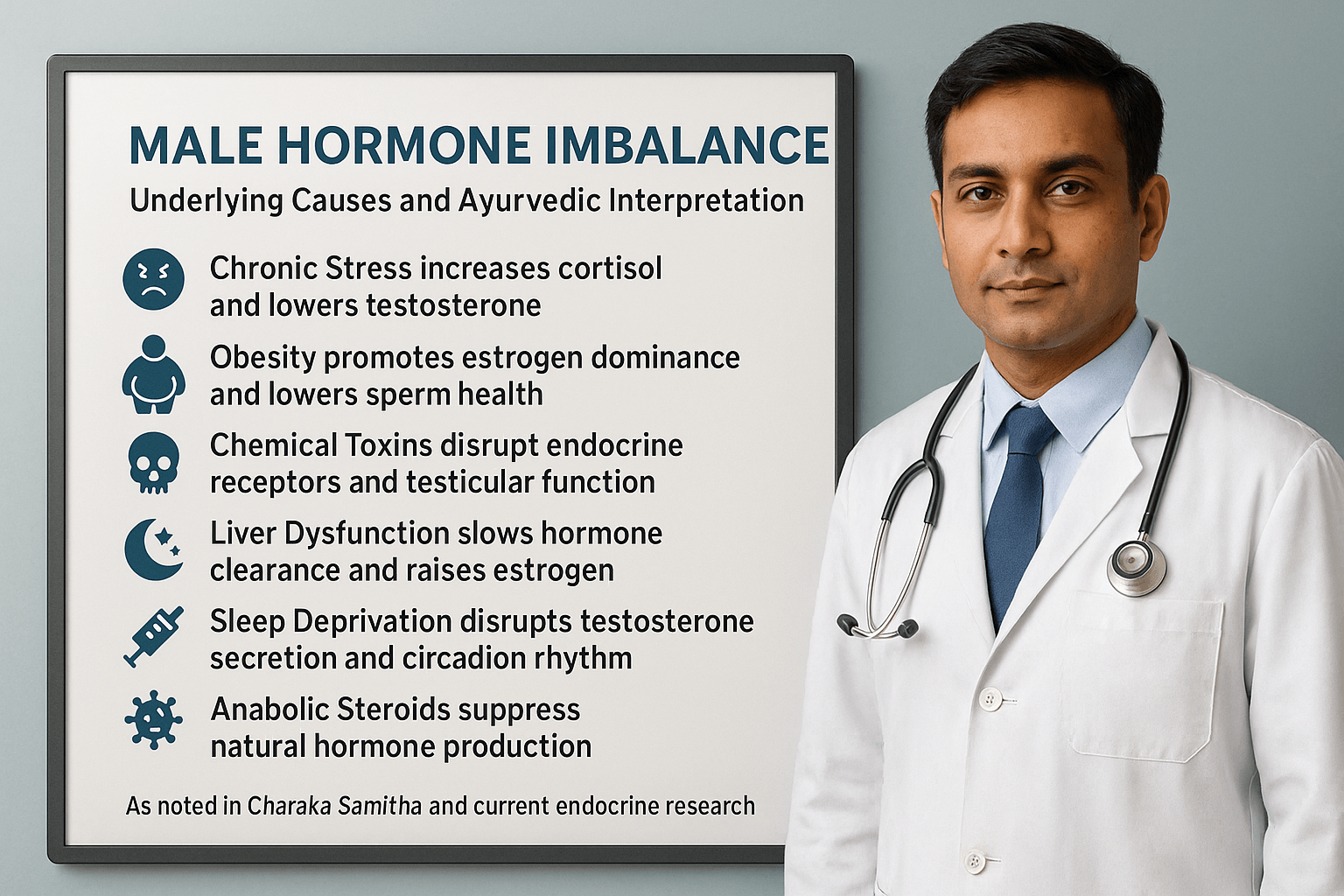 Male Hormone Imbalance-Causes, Diagnosis &Amp; Ayurvedic Cure 2 Causes of hormonal imbalance in men