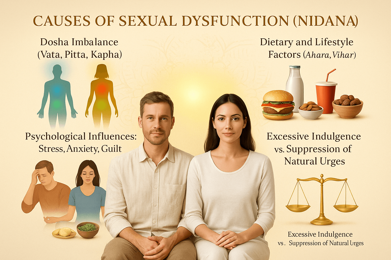 Causes of sexual dysfunction nidana