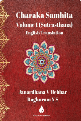 Charaka samhita consult