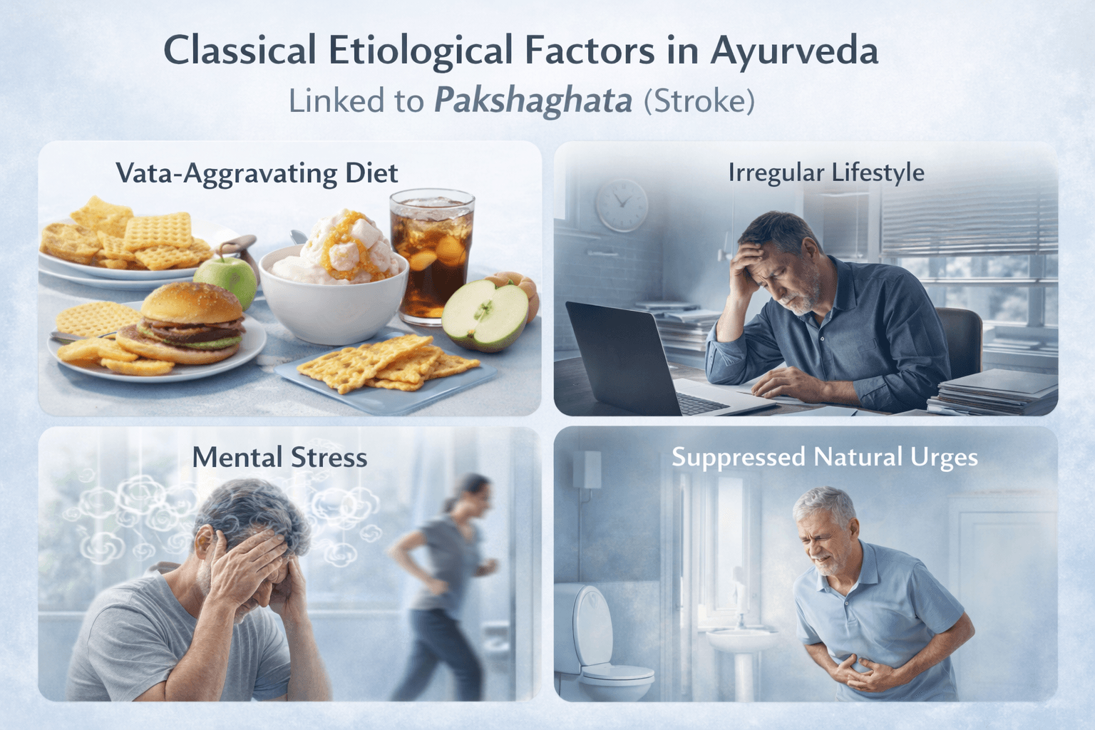Stroke Cure In Ayurveda (Pakshaghata) 10 Classical etiological factors