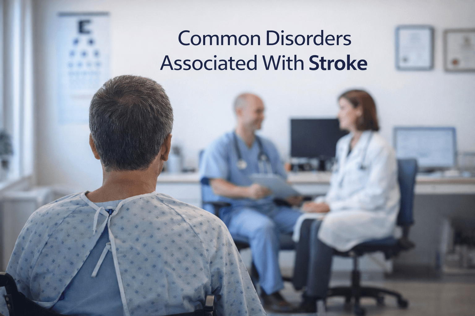 Common Disorders Associated With Stroke: Medical Conditions That Affect Recovery And Outcomes Many patients develop additional medical problems after stroke. Understand the most common disorders associated with stroke and why early recognition improves recovery and quality of life.