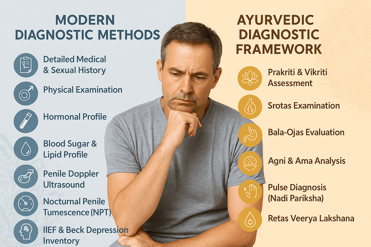 Male Sexual Dysfunction: Modern Diagnosis &Amp; Holistic Cure 4 Daignostic