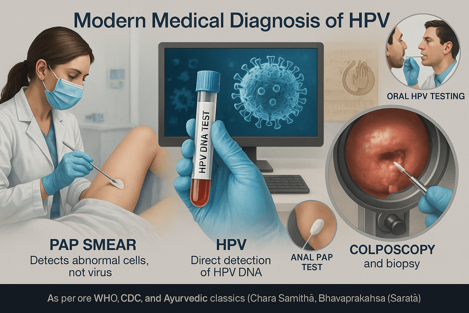 How Hpv Is Diagnosed-Tests, Pap Smear, And Ayurvedic Insights 1 Diagnostic 1