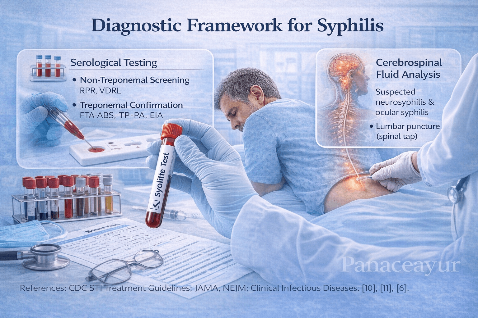 Syphilis Symptoms, Stages, Diagnosis, Treatment, &Amp; Ayurvedic Cure 6 Diagnostic framework 1