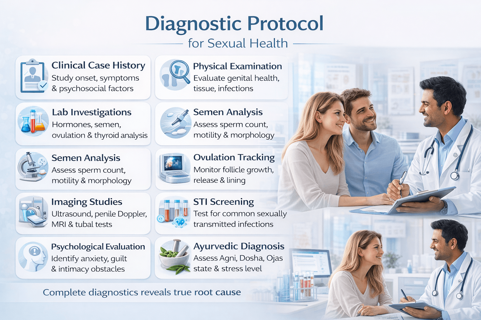 Sexual Health For Men And Women-Symptoms, Solutions And Recovery 10 Diagnostic protocol