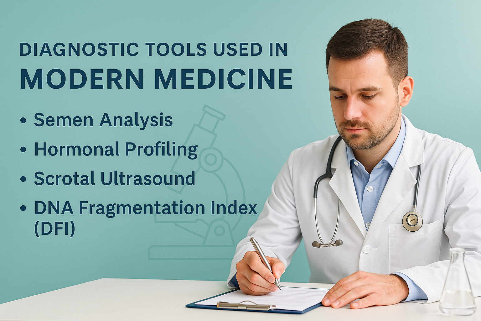 Male Infertility: Causes, Diagnosis, And Ayurveda Cure 2 Diagnostic tools used in modern medicine
