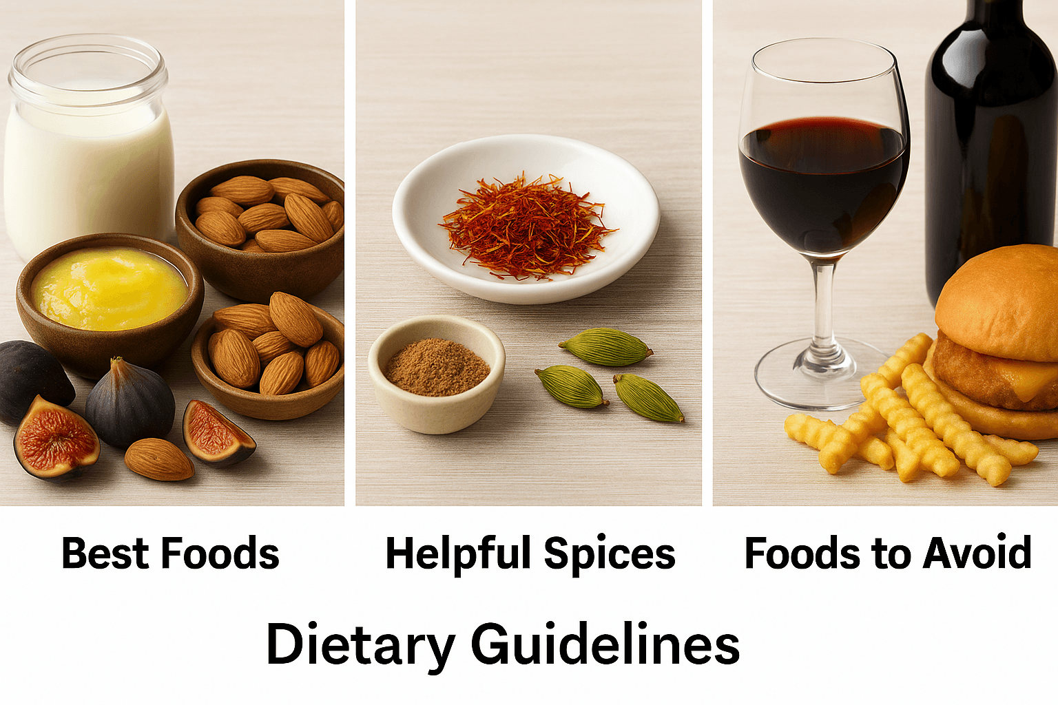 Dietary guidelines ahara for sexual health