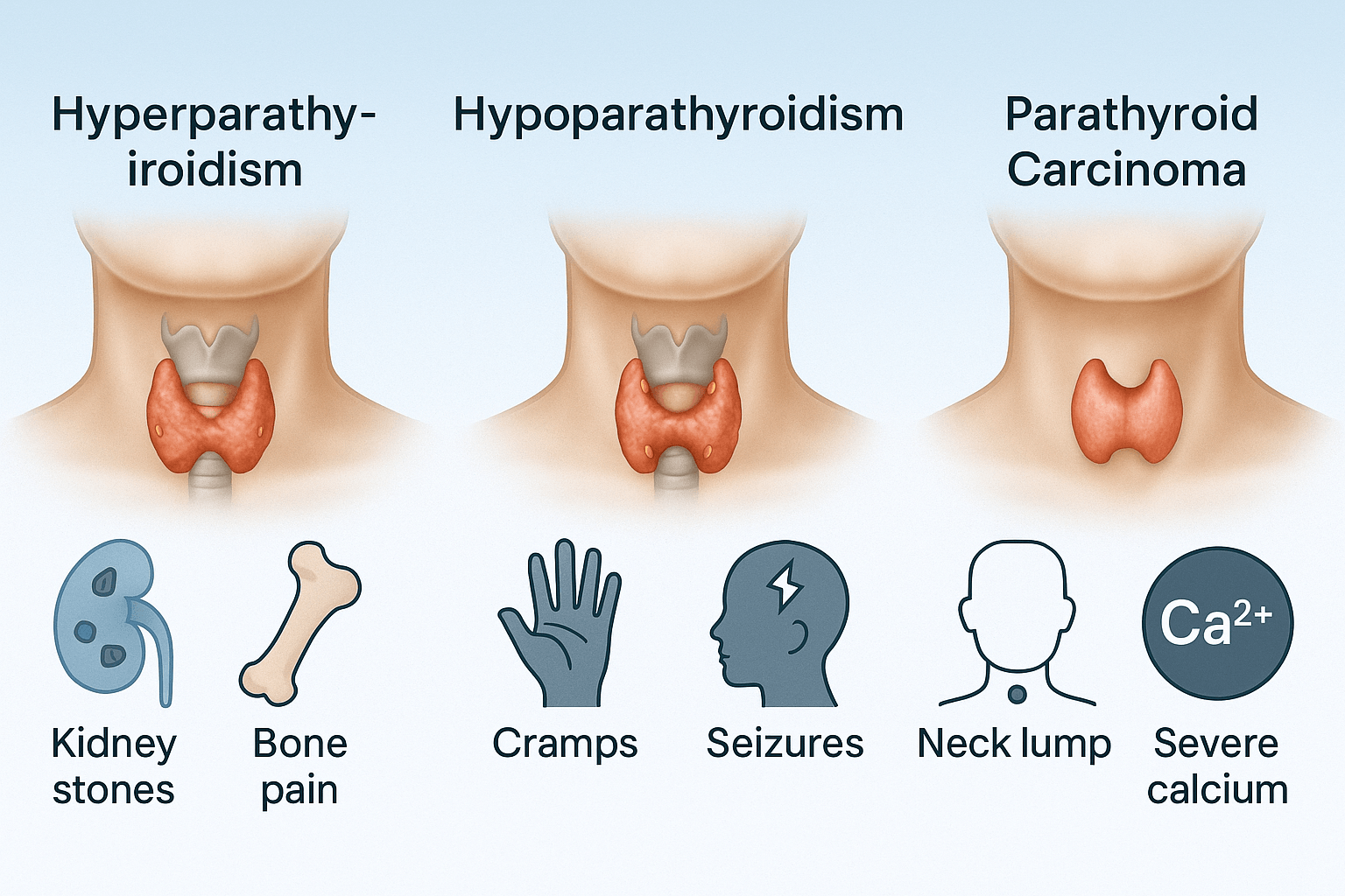 Parathyroid Disorders- Symptoms, Diagnosis, And Ayurvedic Cure 3 Disorders of the parathyroid