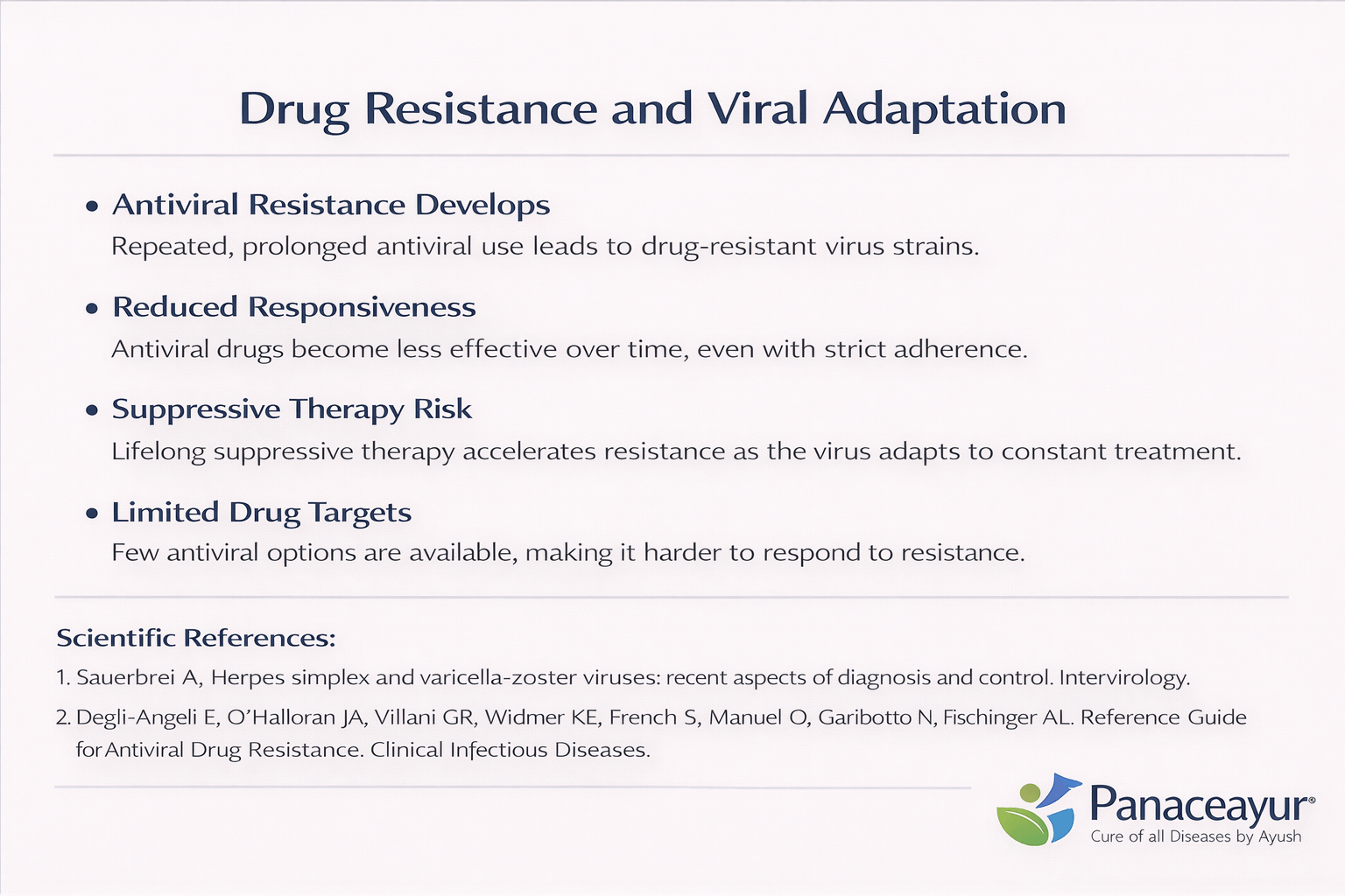 Drug resistance and viral adaptation