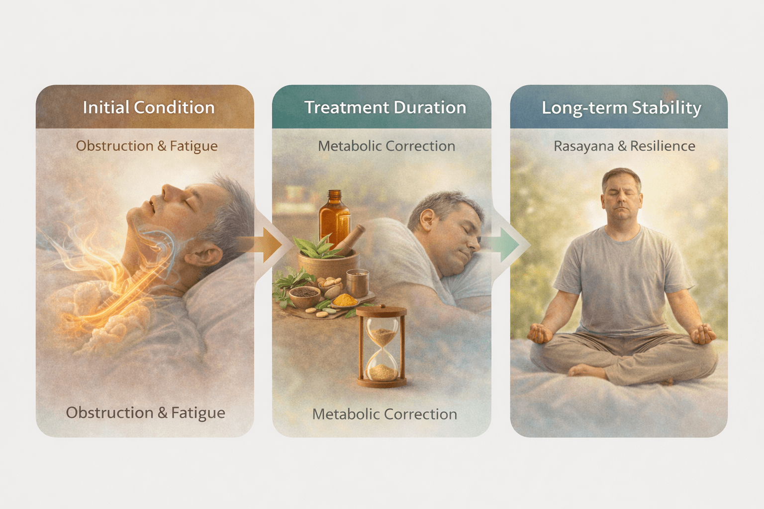 What Is Sleep Apnea? Symptoms, Risks, Diagnosis &Amp; Ayurvedic Cure 11 Duration of treatment and prognosis