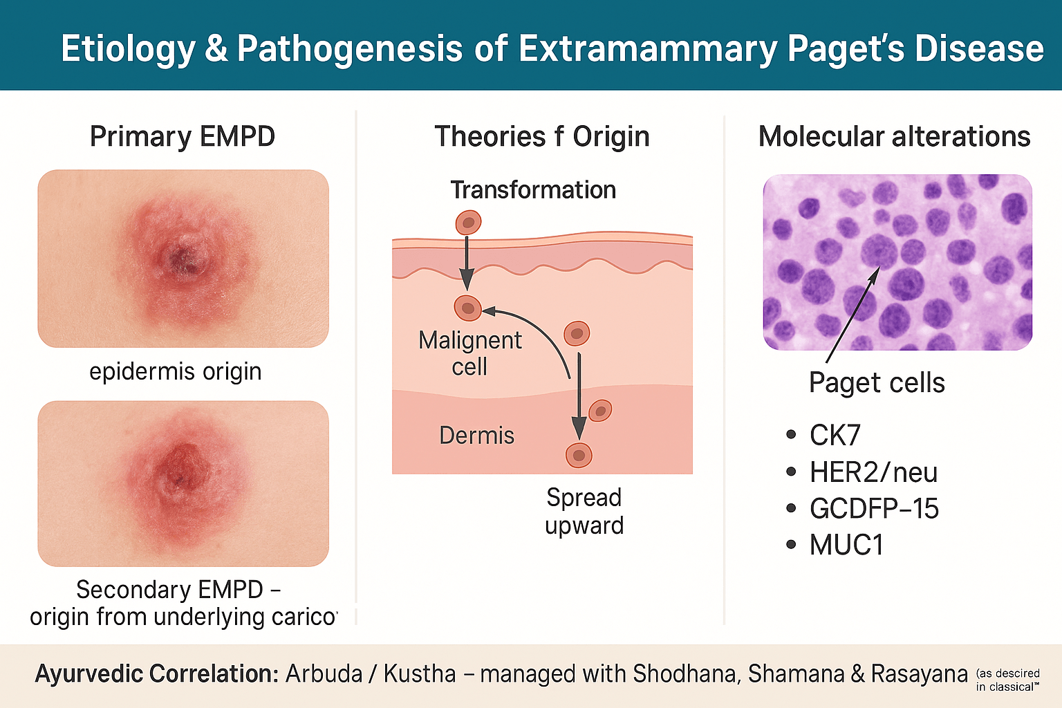 Extramammary Paget’s Disease- Causes, Symptoms, And Ayurveda Cure 1 Etiology and pathogenesis