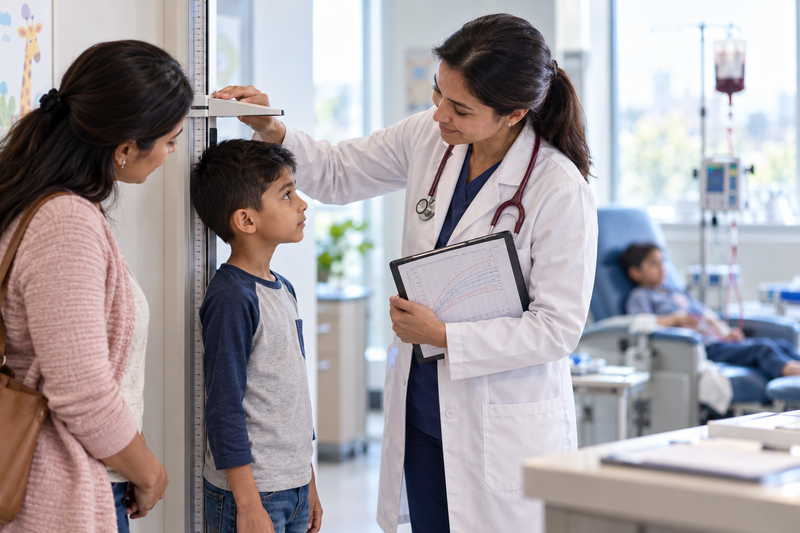 Thalassemia In Children: Protecting Growth, Puberty, Bone Health, Liver, Spleen And Immunity 2 Growth problems in thalassemia in children