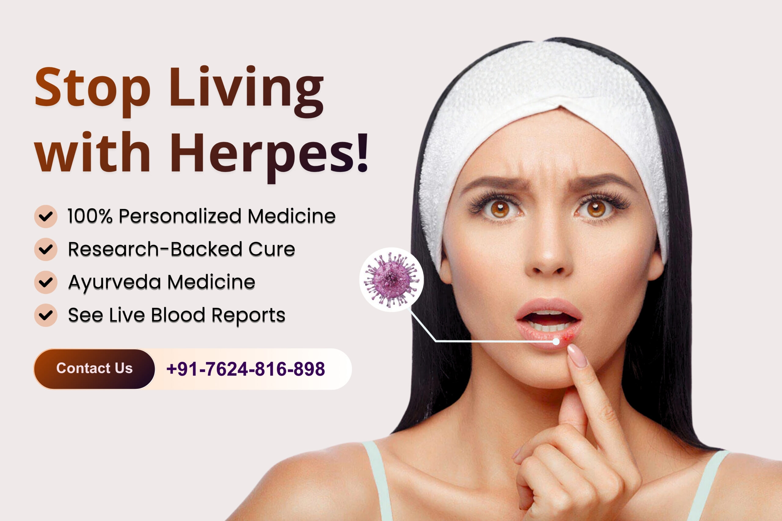 How ayurveda cures herpes