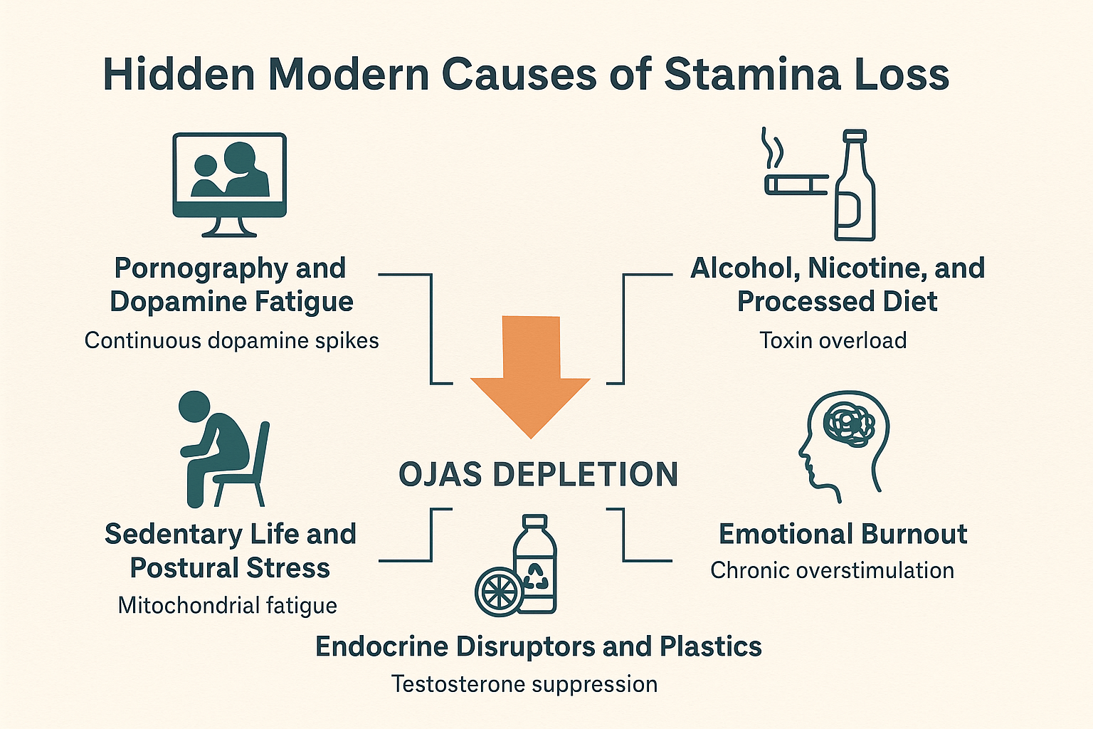 Hidden modern cause of stamina loss