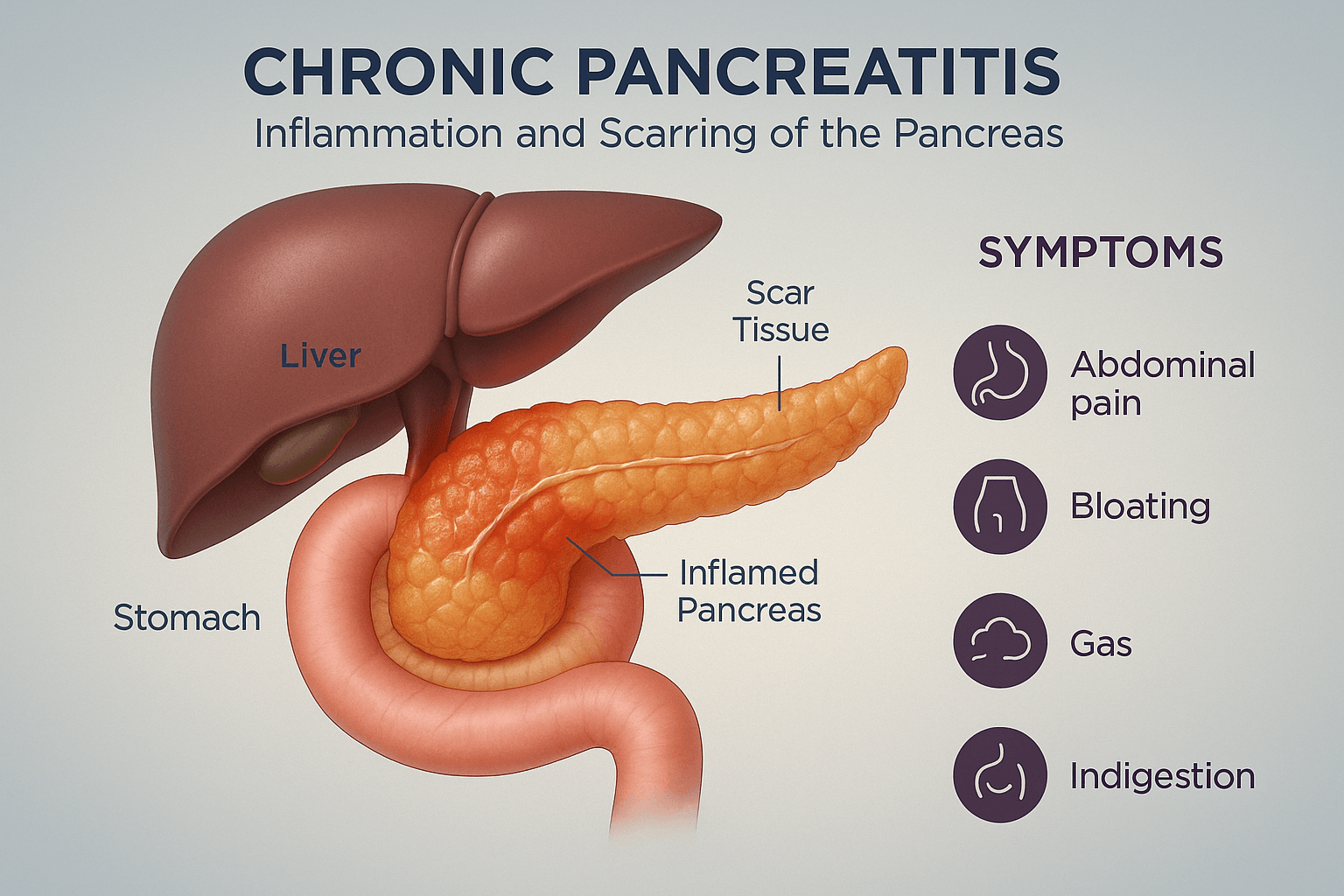 How chronic pancreatitis develops pathophysiology