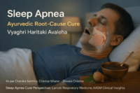 Ayurvedic herbal paste Vyaghri Haritaki Avaleha showing dosage and benefits for curing sleep apnea