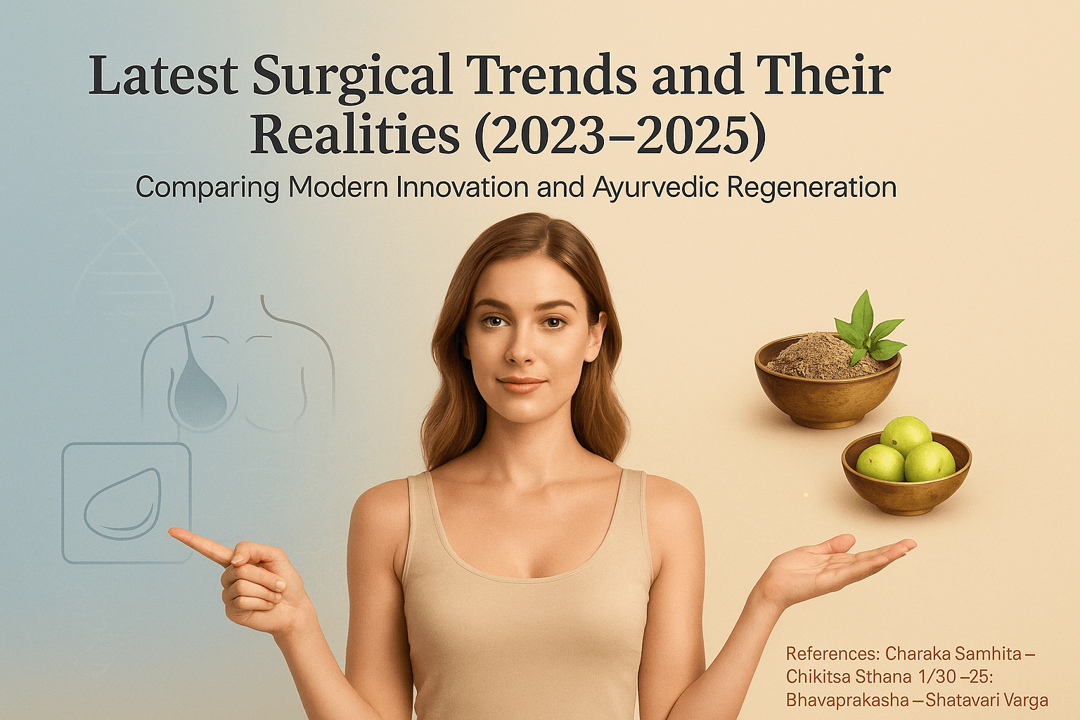 Ayurvedic Breast Enlargement Vs Surgery- Safe, Natural Choice 5 Latest surgical trends