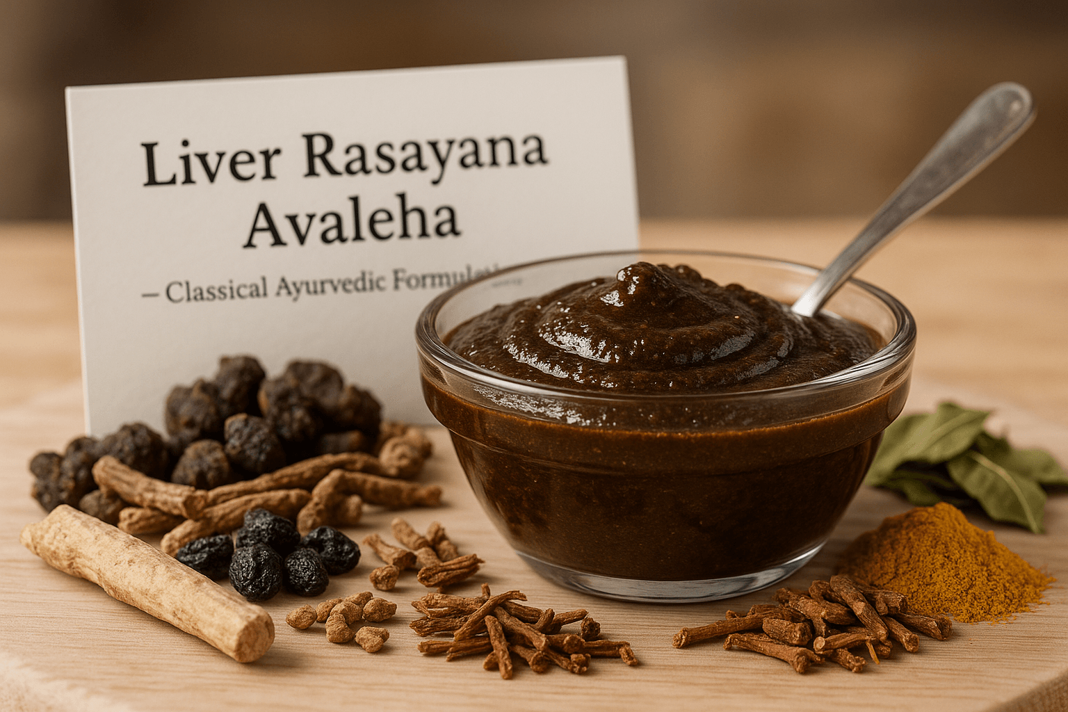 Fatty Liver- Causes, Symptoms, And Ayurvedic Cure 6 Liver rasayana avaleha