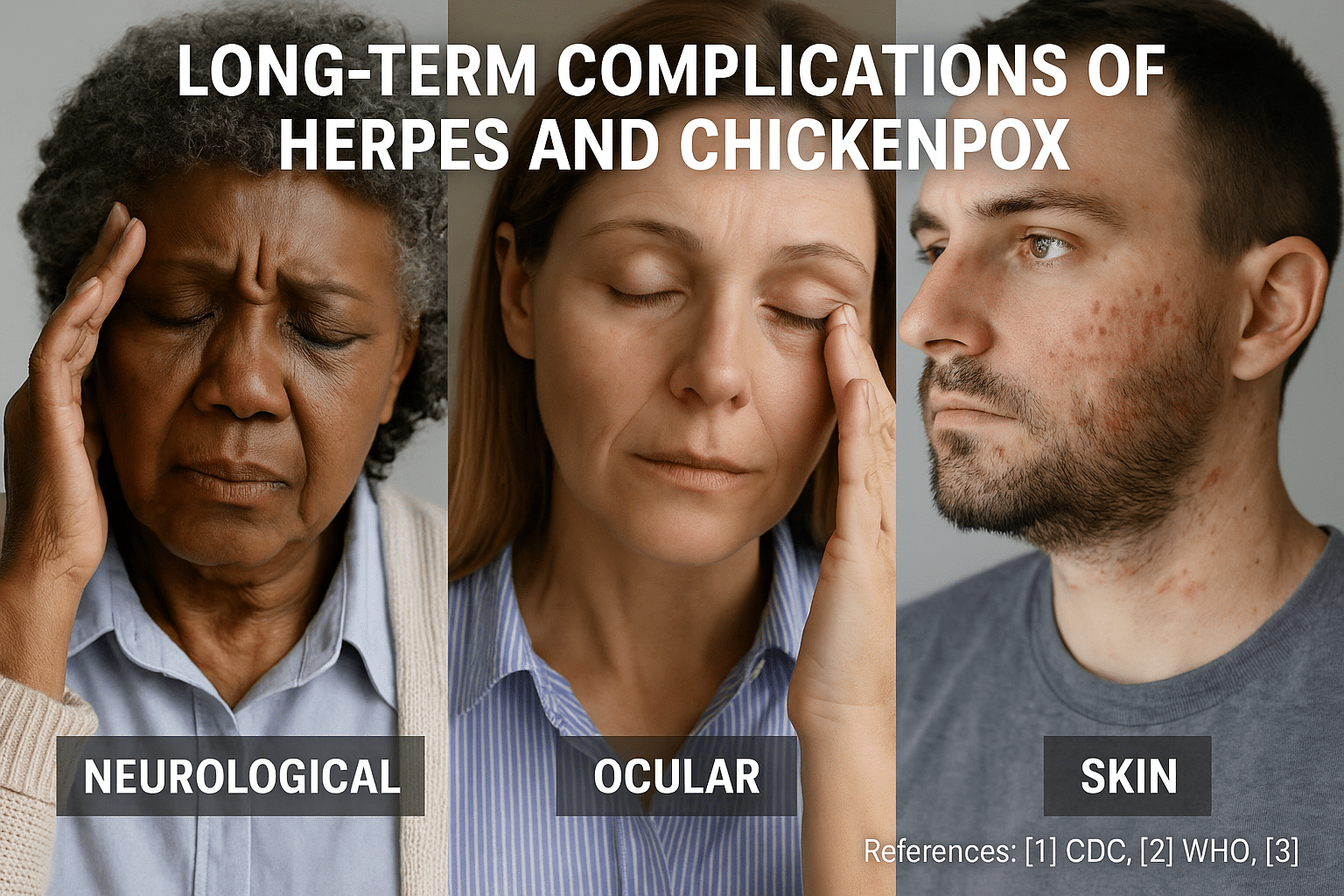 Chickenpox Vs Herpes: Difference, Symptoms, Diagnosis, And Ayurvedic Cure 7 Long term complication