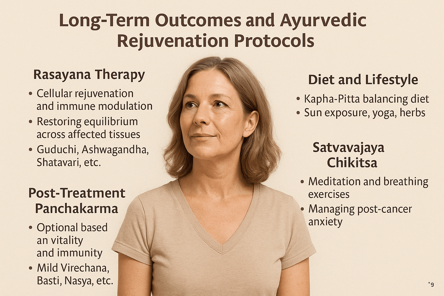 Skin Cancer: Integrative Diagnosis And Ayurvedic Cure 6 Long term outcomes and ayurvedic