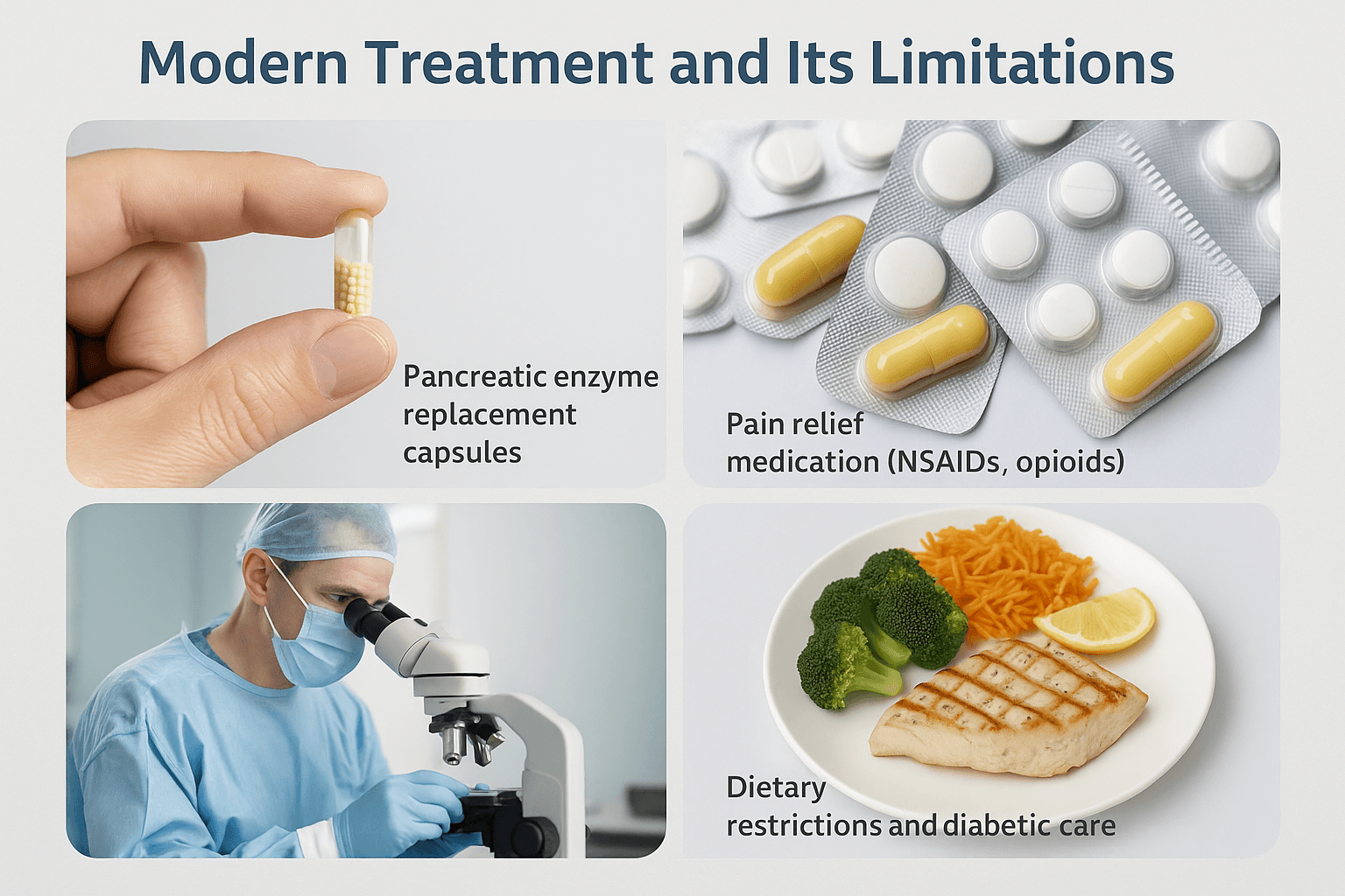 Modern treatment and its limitations