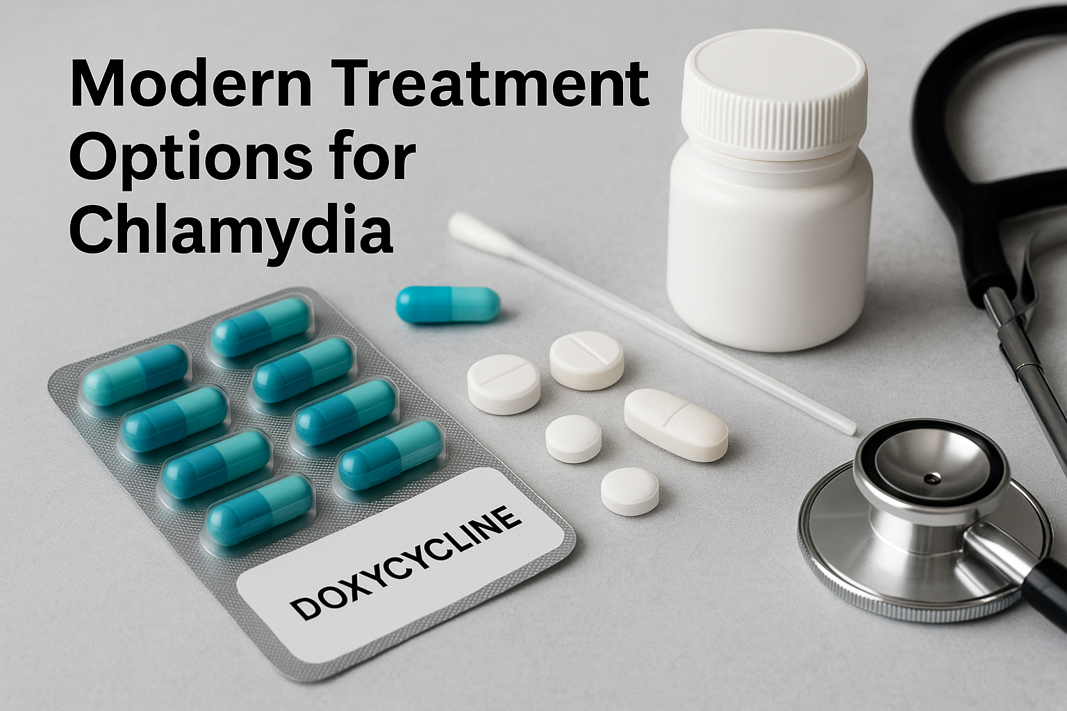 Chlamydia Infection- Symptoms, Testing, Treatment, And Ayurvedic Cure 4 Modern treatment option