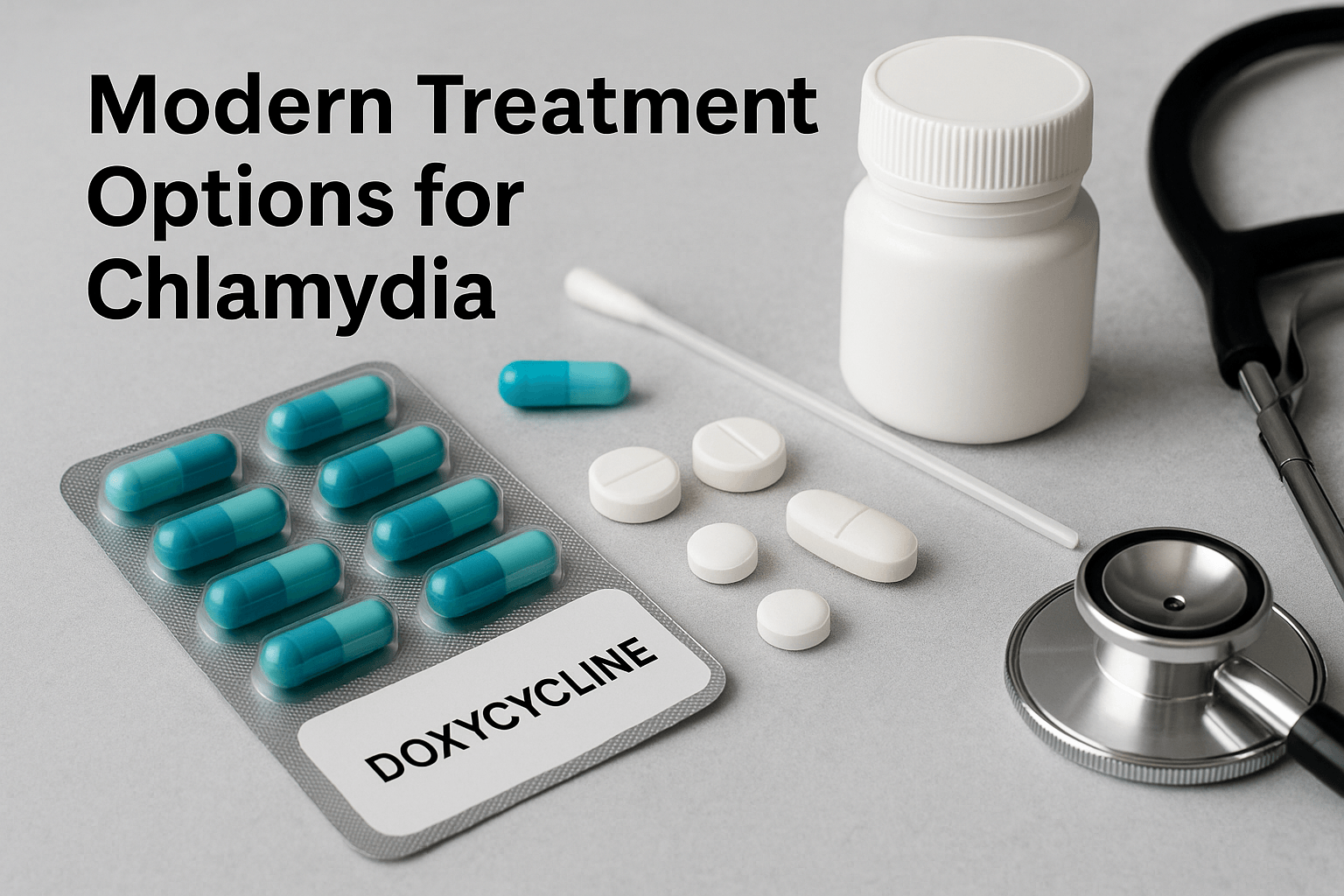 Chlamydia Infection- Symptoms, Testing, Treatment, And Ayurvedic Cure 4 Modern treatment option