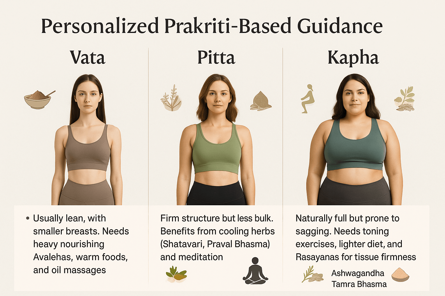Personalized prakriti based guidance