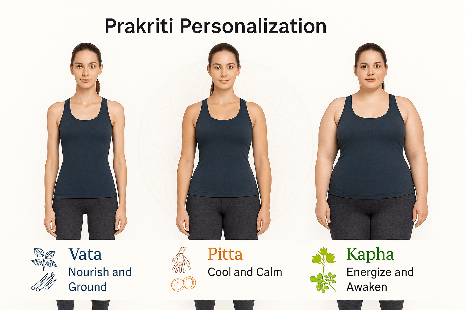 Prakriti specific personalization