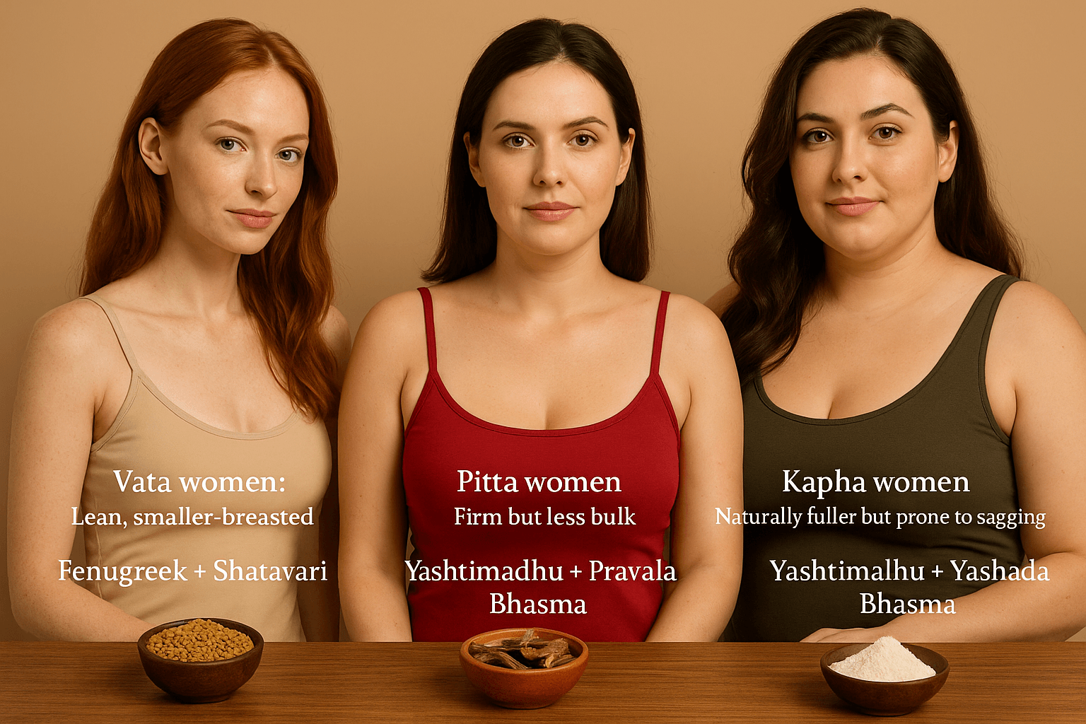 Ayurvedic Herbs For Breast Enlargement – Shatavari, Yashtimadhu, Fenugreek 4 Prakriti specific personalization