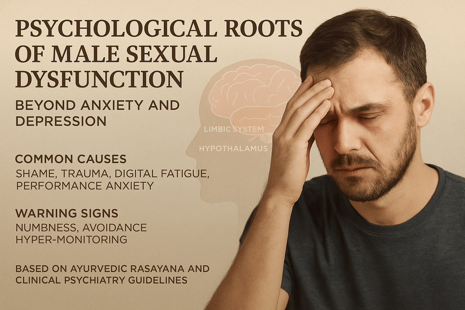 Psychogenic Sexual Issues In Men 2 Psychological roots beyond anxiety and depression