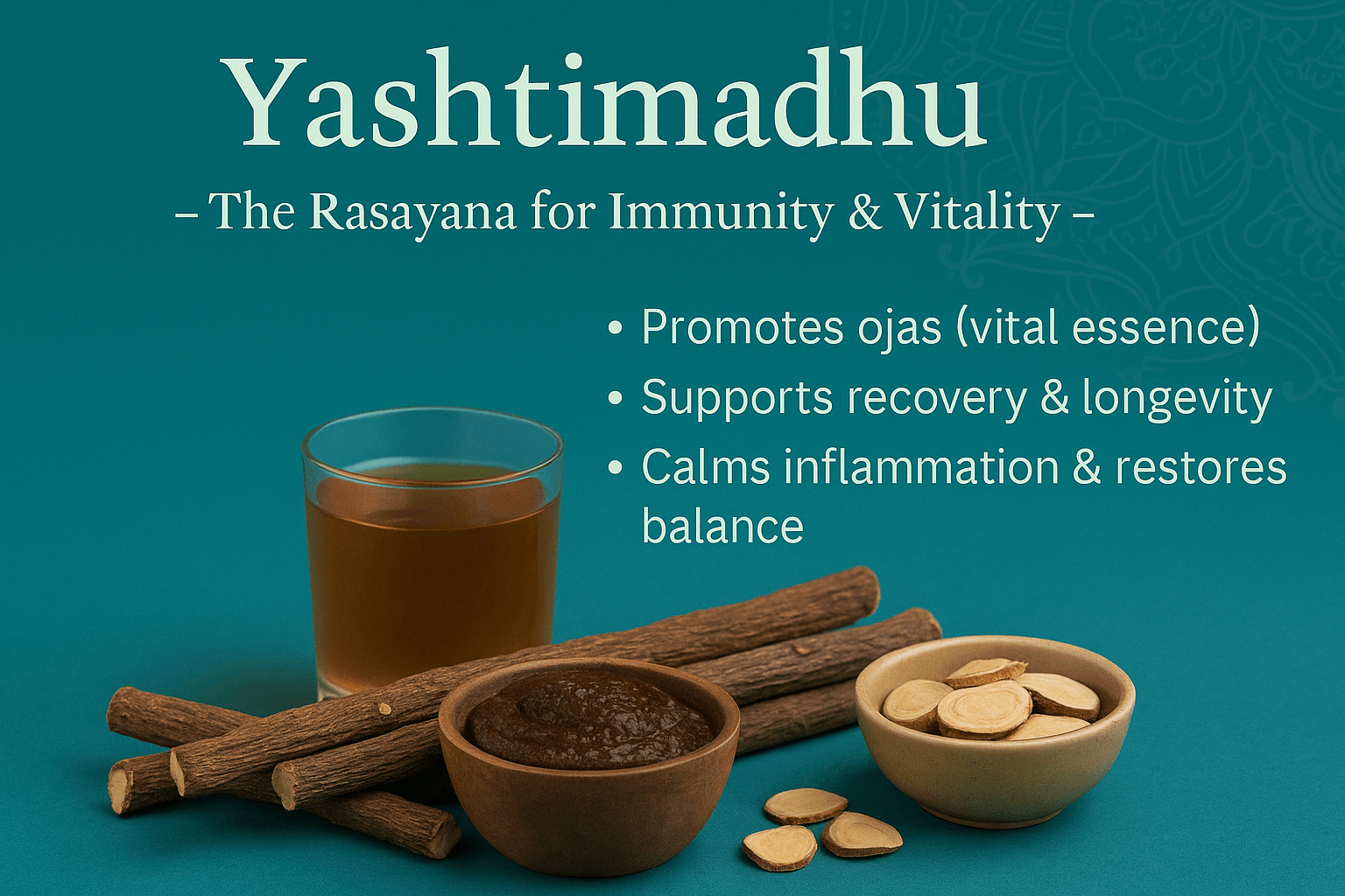 Rasayana context and ojas enhancement