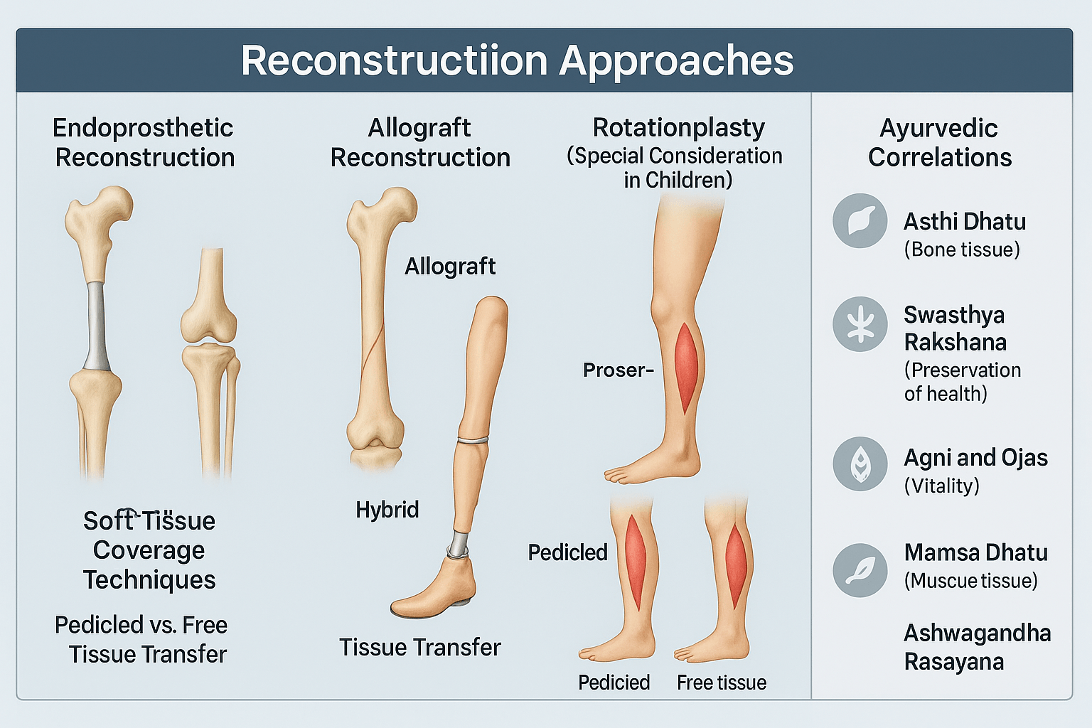 Reconstruction approaches
