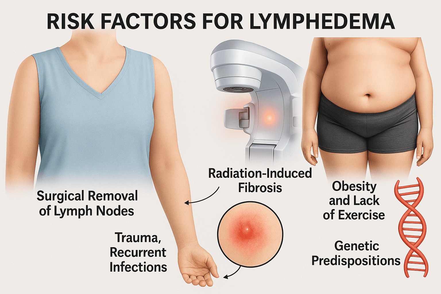 Lymphedema In Survivorship- Symptoms, Diagnosis, And Ayurvedic Care 2 Risk