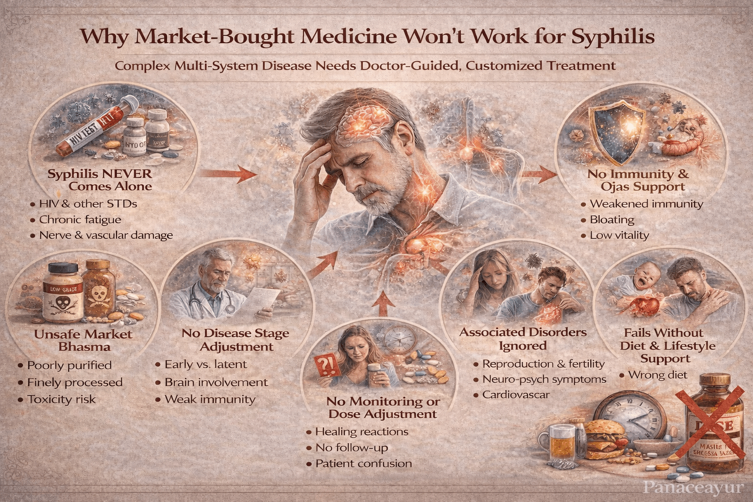 Syphilis Symptoms, Stages, Diagnosis, Treatment, &Amp; Ayurvedic Cure 10 Strict warning for patients