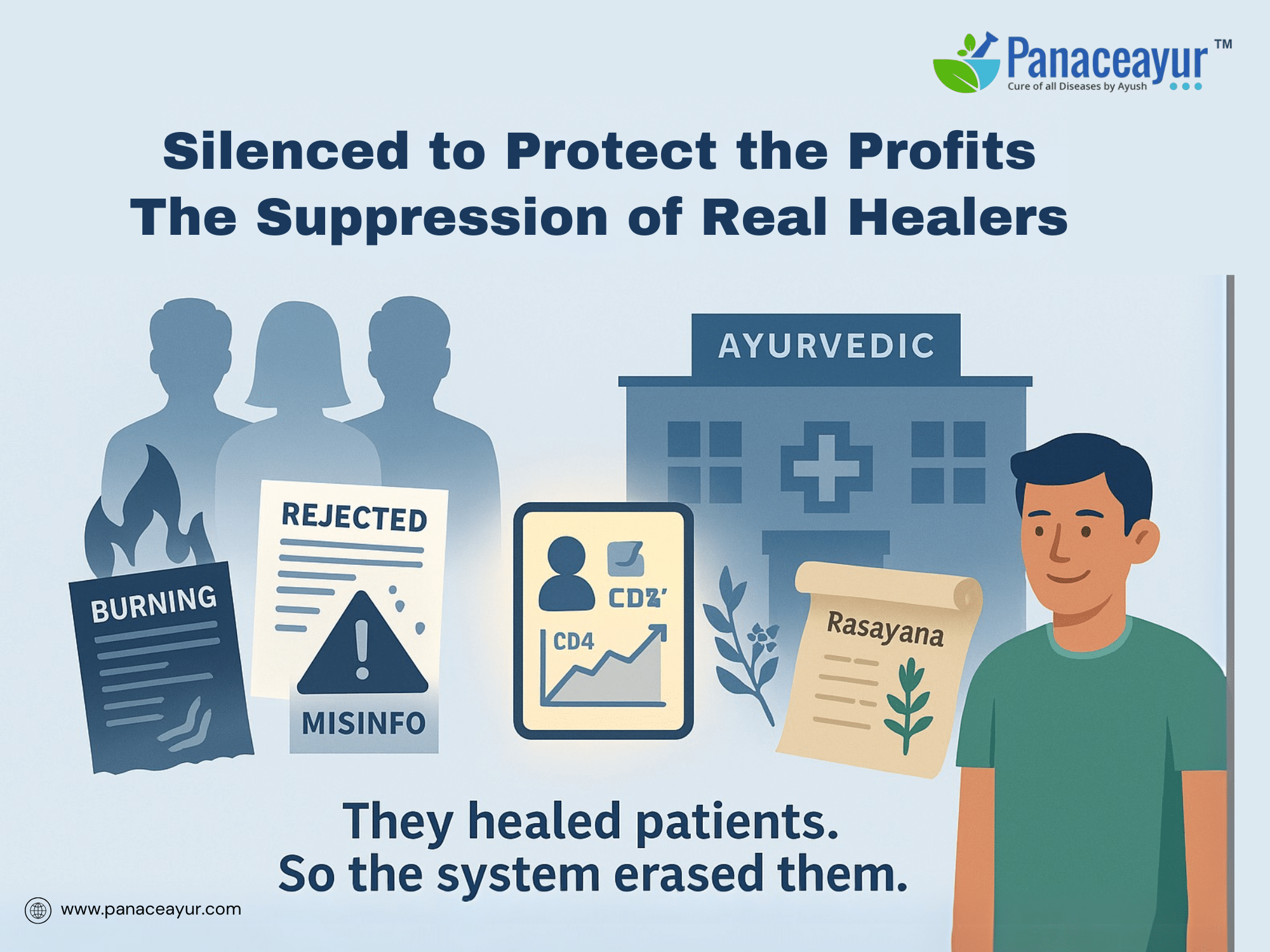 Silenced to protect the profits the suppression of real healers