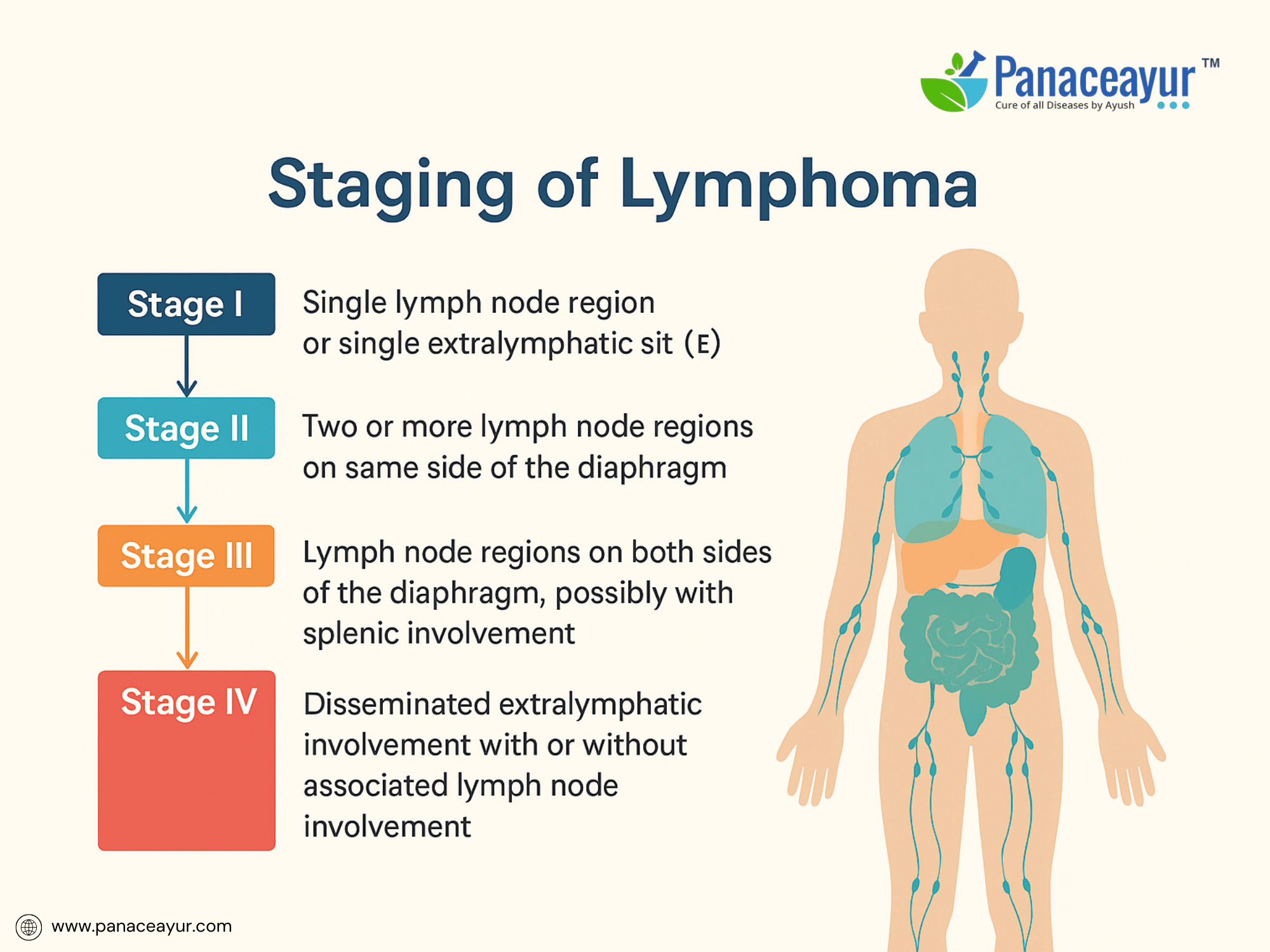 Staging of lymphoma