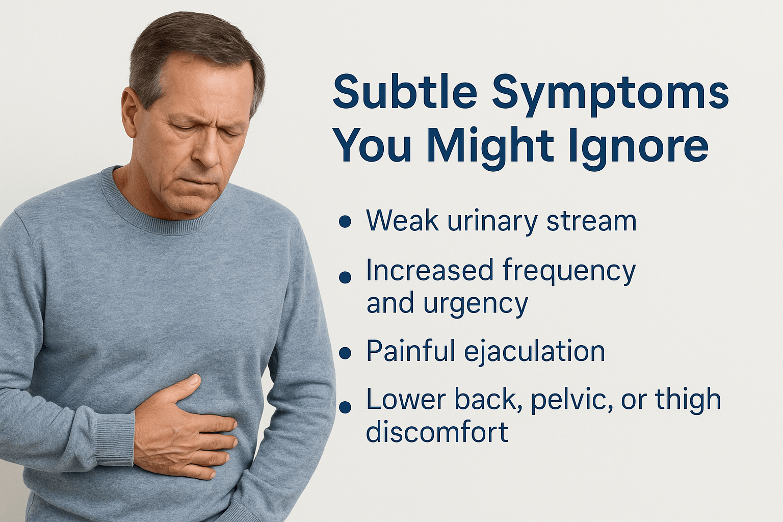 Prostate Health : Hidden Signs, Ayurvedic Cures &Amp; More 2 Subtle symptoms you might ignore